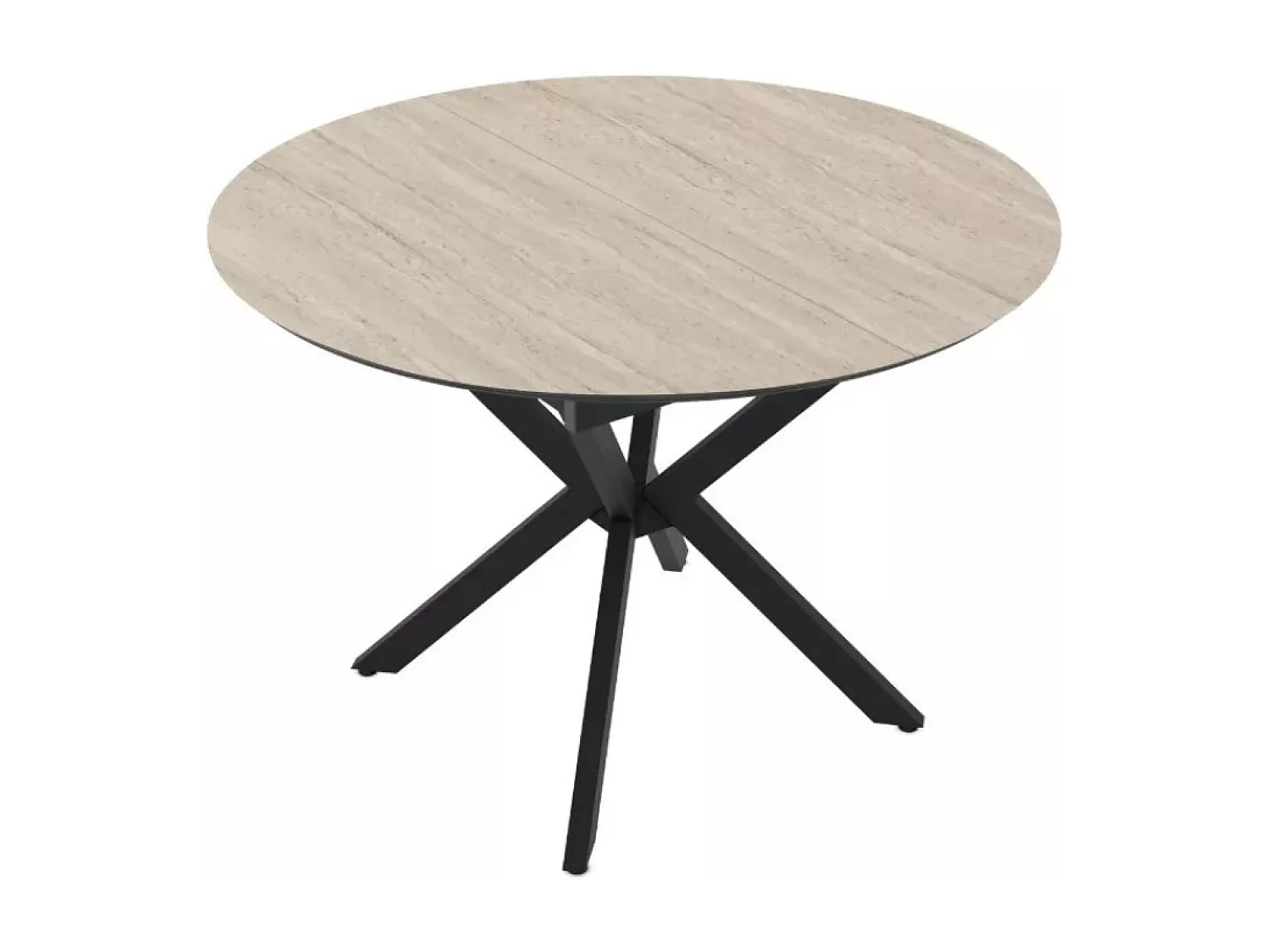 Canapé d'angle Latina R/revêtement en tissu bouclé/Blanc