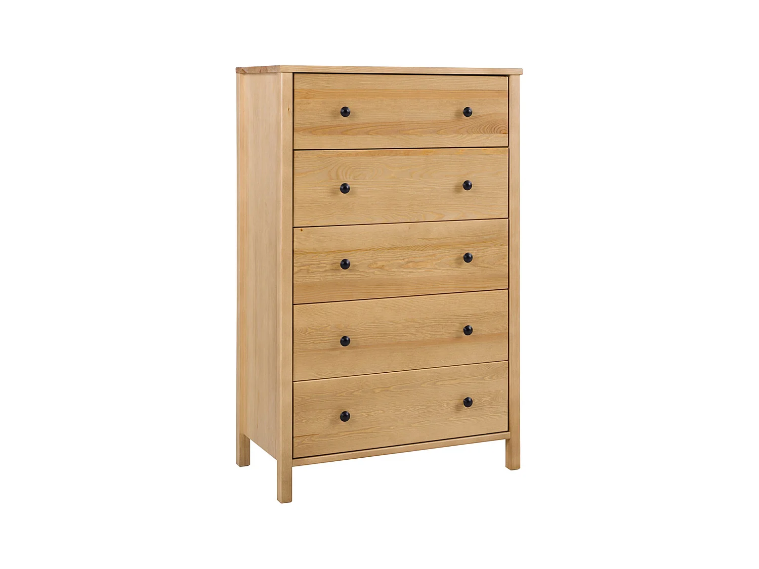 Commode Prestige I en bois, coloris chêne