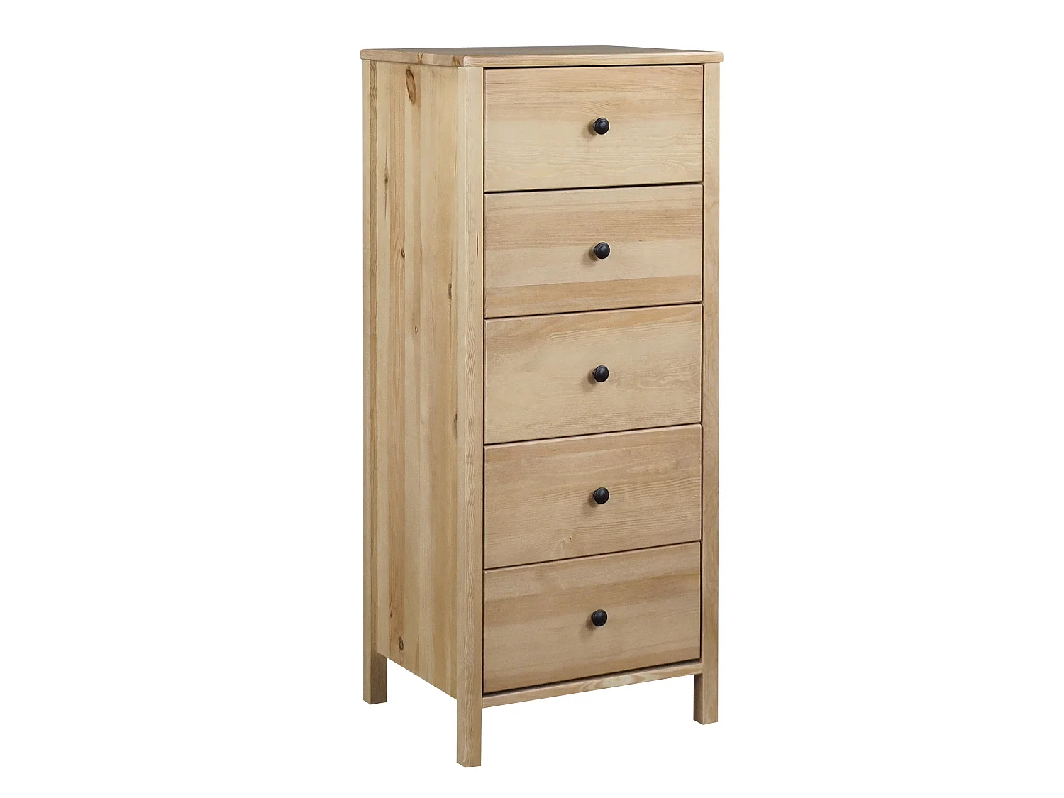 Commode Prestige I en bois, coloris chêne