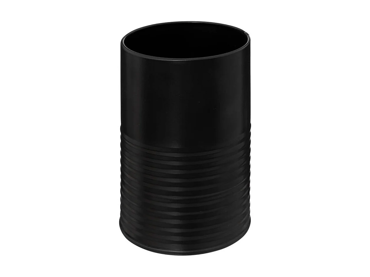 Lot de 7 Ustensiles avec Pot "Acacia" 30cm Noir