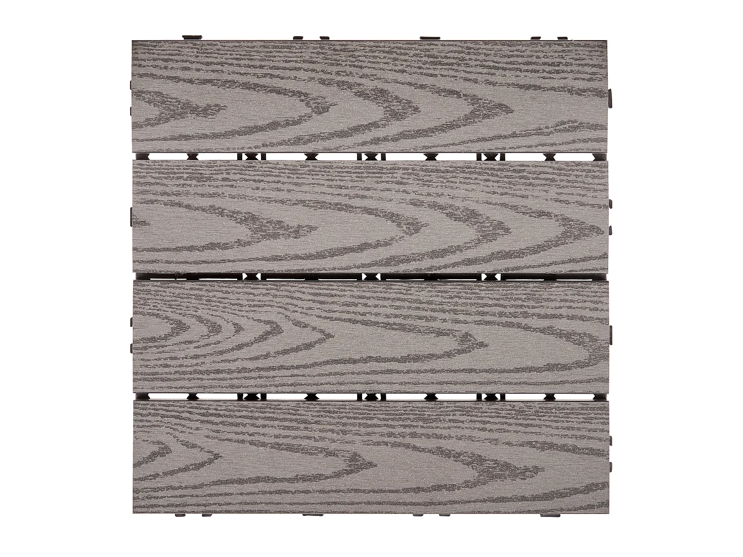 Caillebotis ATESSA Composite bois-plastique (WPC) Gris