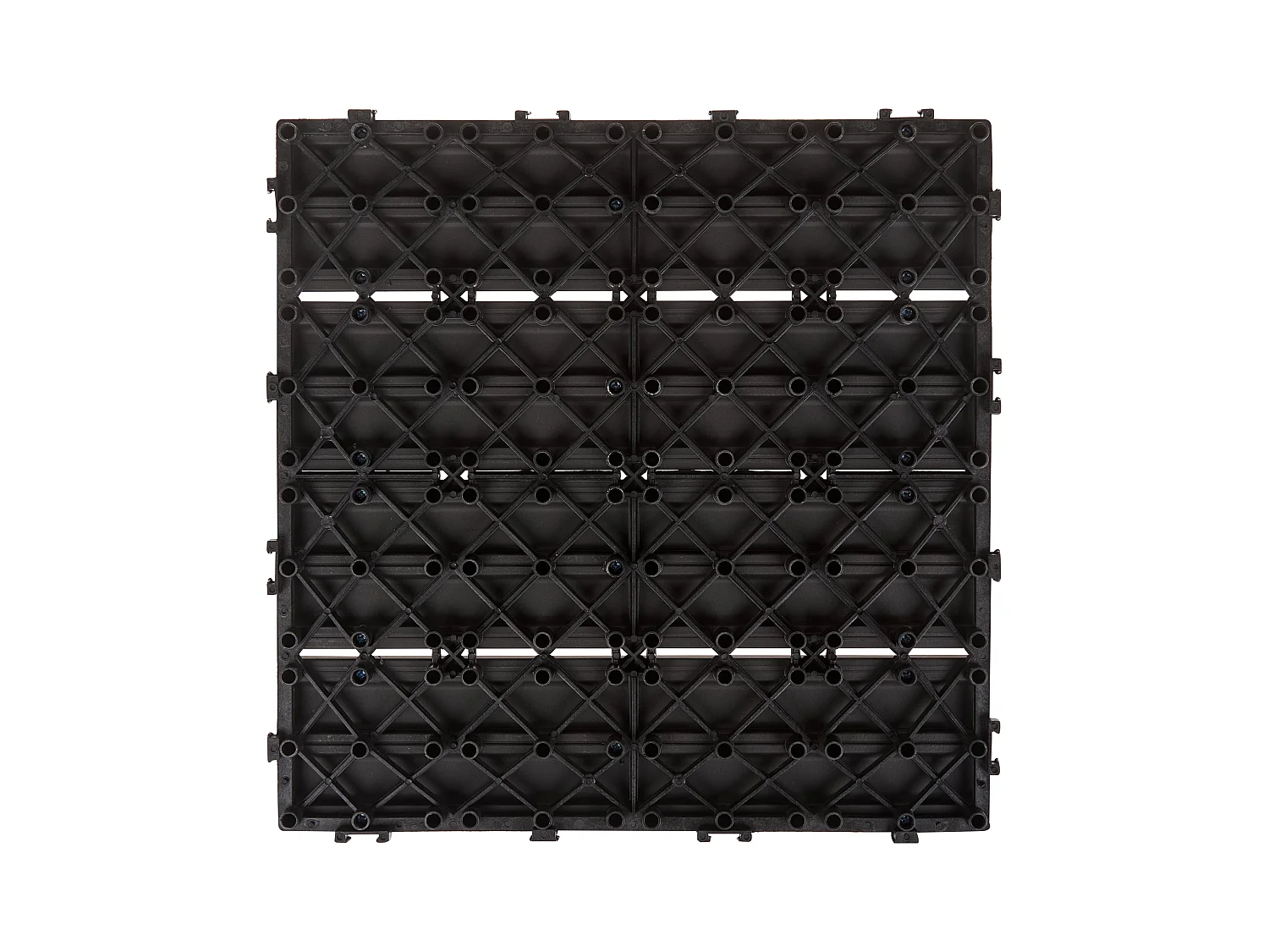 Suelo de exterior ATELETA Compuesto de madera y plástico (WPC) Grafito