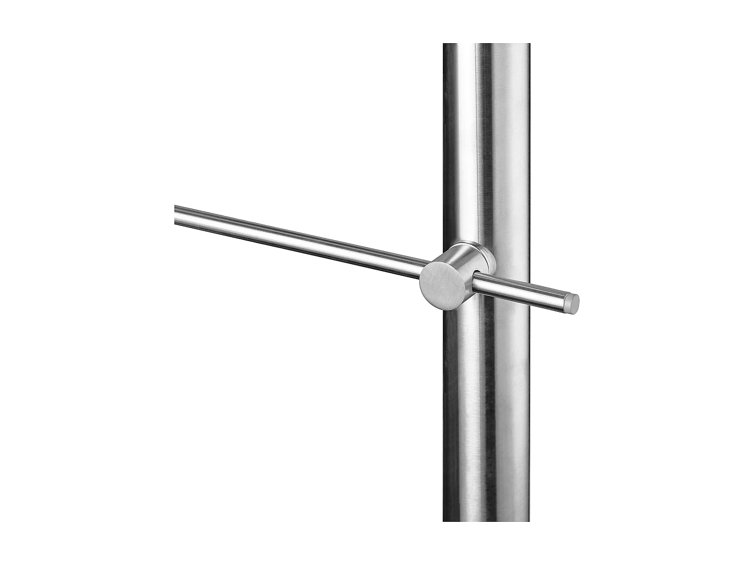 200cm 201 RVS leuning met 5 dwarsbalken voor binnen- en buitengebruik