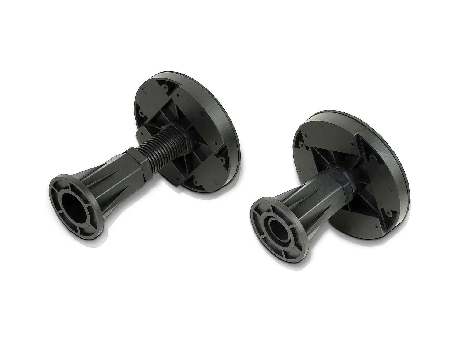 Aica Receveur de Douche blanc rectangulaire 120x90cm, Receveur extra-plat à poser ou à encastrer, avec le kit de pieds