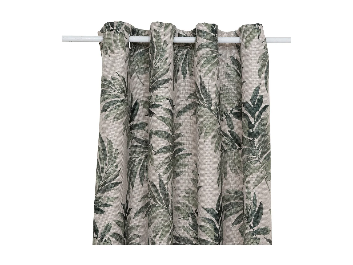 Rideau Occultant à Œillets "Elena" 135x260cm Vert