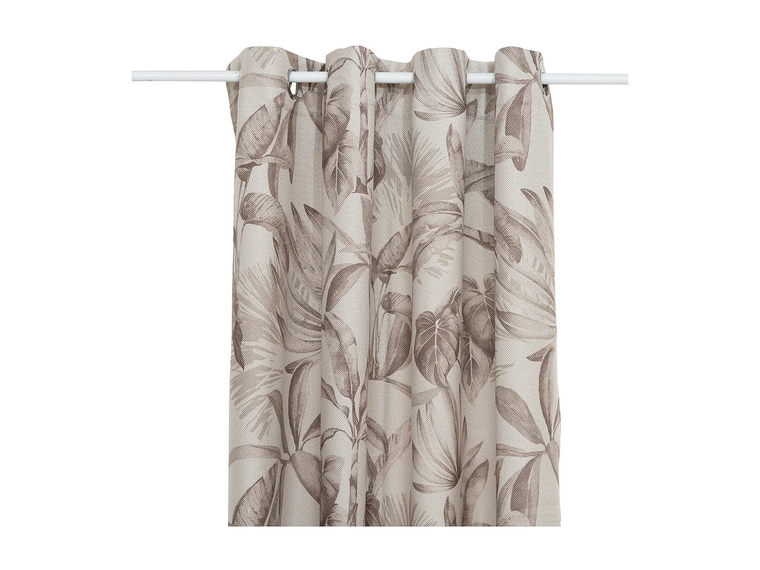 Rideau Occultant à Œillets "Elena" 135x260cm Beige Lin
