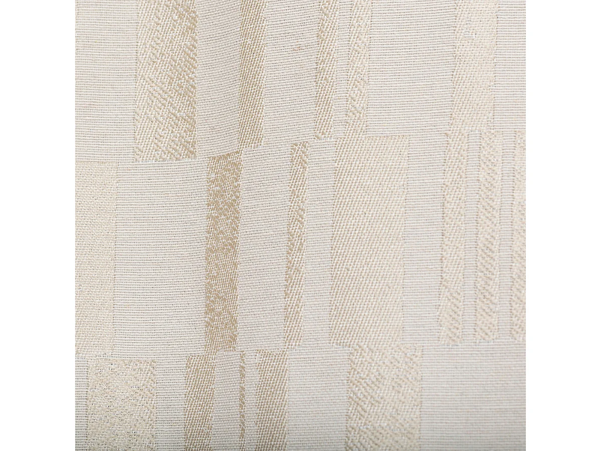 Rideau Jacquard à Œillets "Leyna" 140x260cm Beige Lin