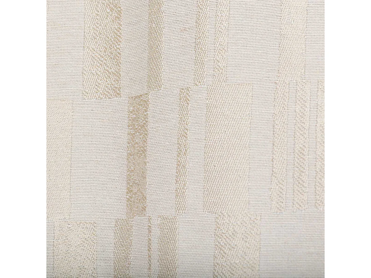 Rideau Jacquard à Œillets "Leyna" 140x260cm Beige Lin