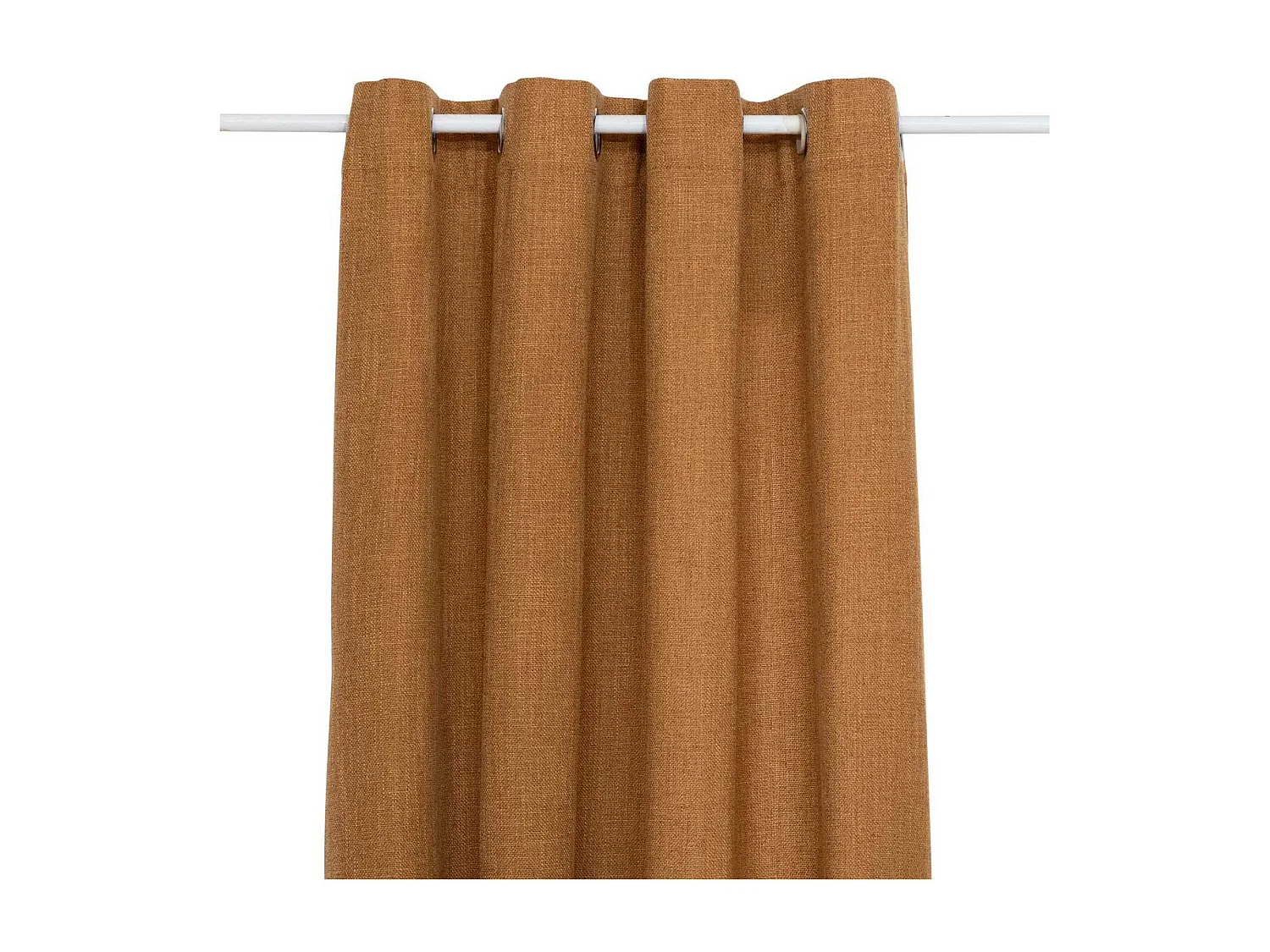 Rideau à Œillets "Clem" 140x260cm Cannelle