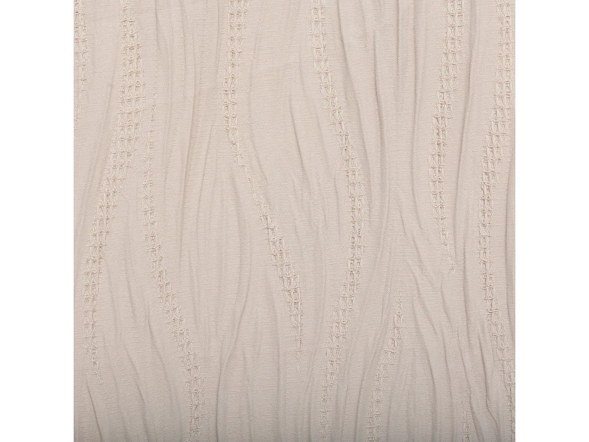 Rideau Plissé à Œillets "Maëly" 135x260cm Beige Lin