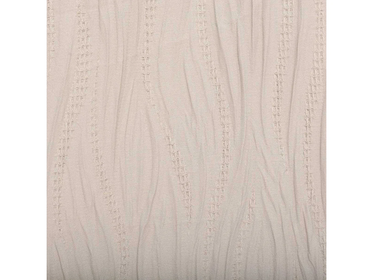 Rideau Plissé à Œillets "Maëly" 135x260cm Beige Lin