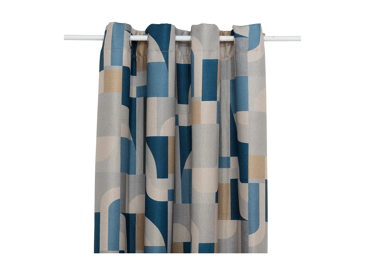 Rideau Occultant à Œillets "Elena" 135x260cm Bleu