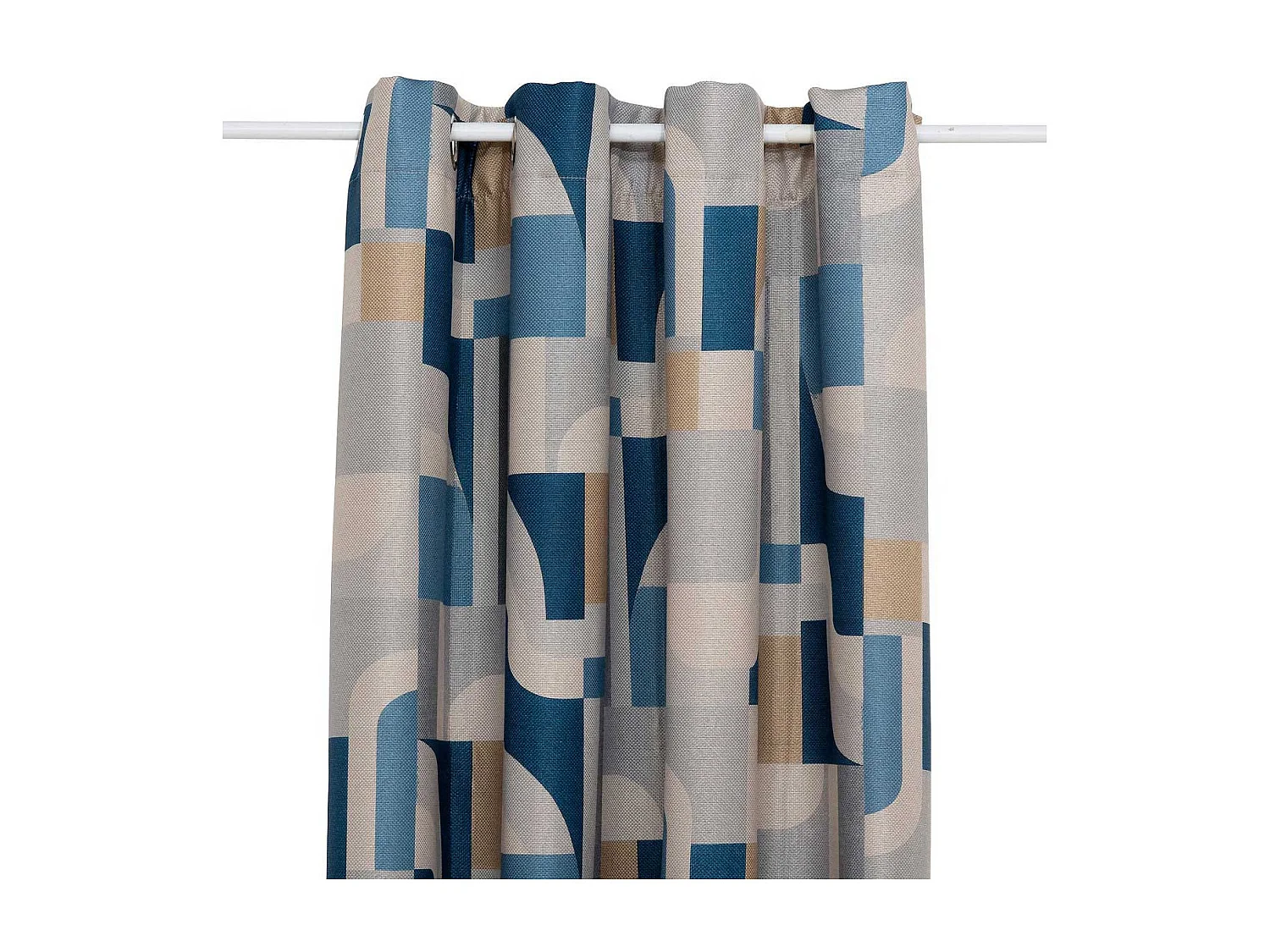 Rideau Occultant à Œillets "Elena" 135x260cm Bleu