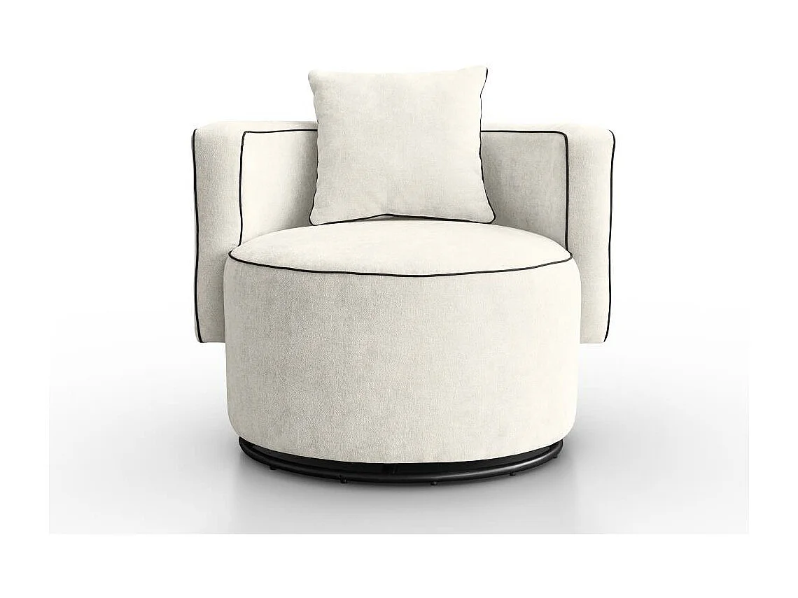 DREHSESSEL Dolce beige velour