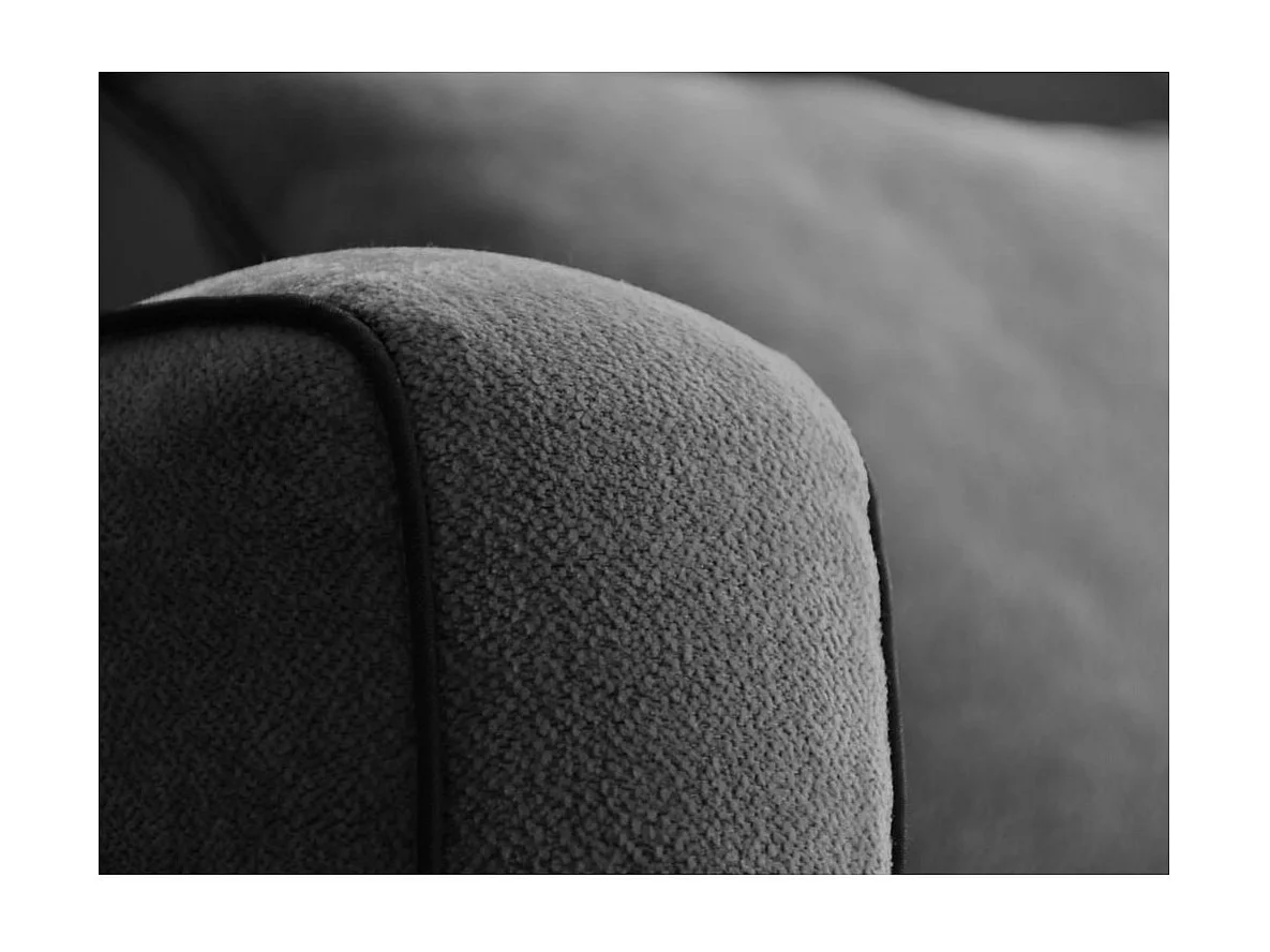 DREHSESSEL Dolce dunkelgrau velour