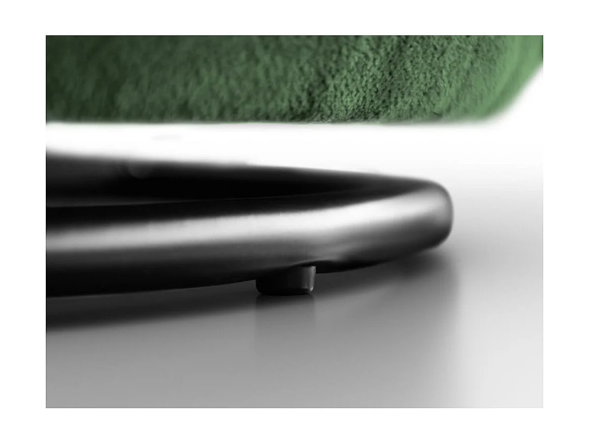 DREHSESSEL Dolce dunkelgrün velour