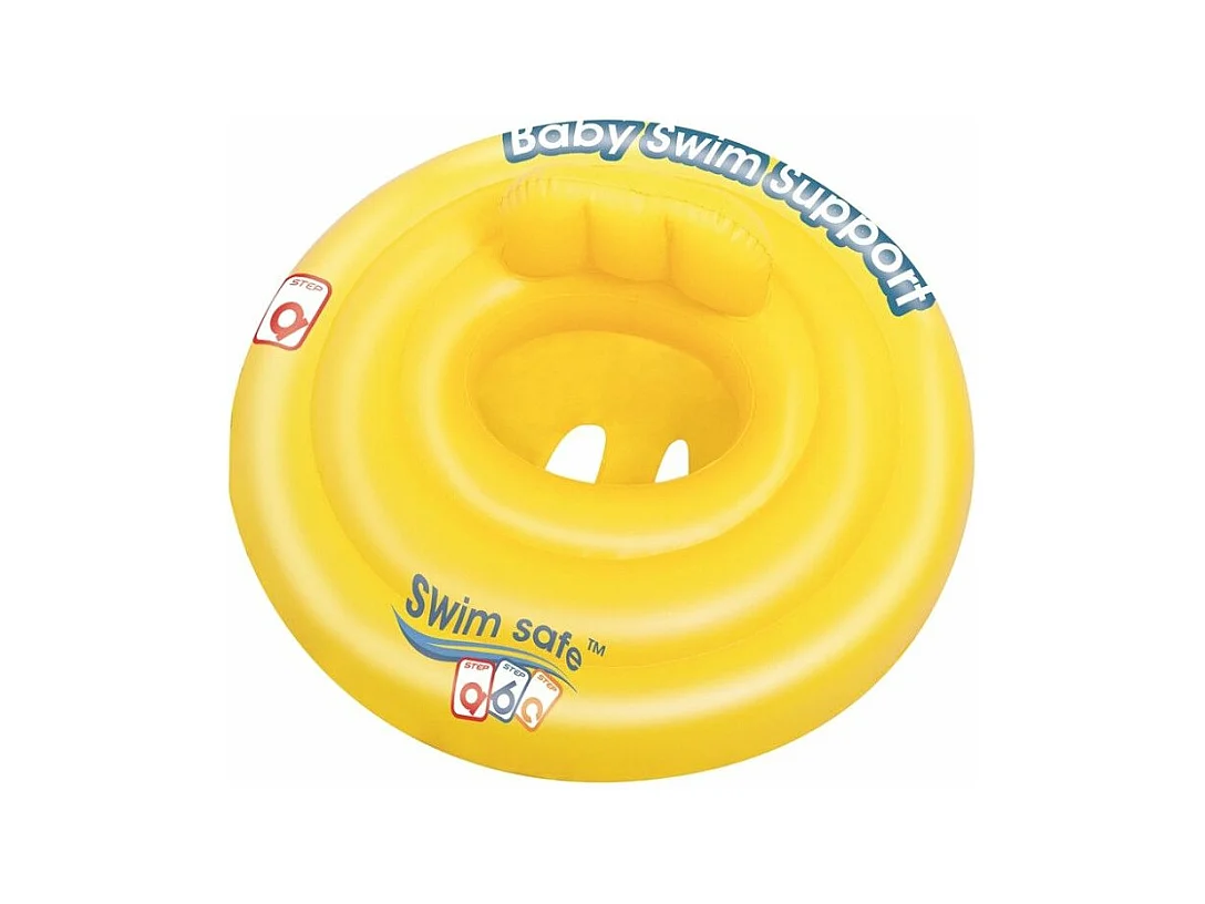 Flotador de bebé 69 cm amarillo