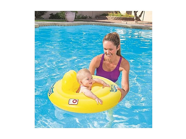 Flotador de bebé 69 cm amarillo