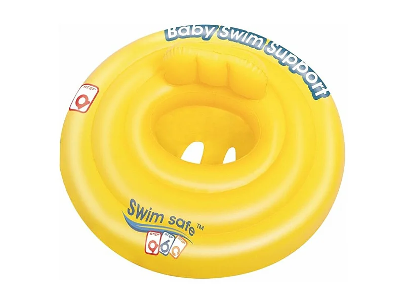 Flotador de bebé 69 cm amarillo