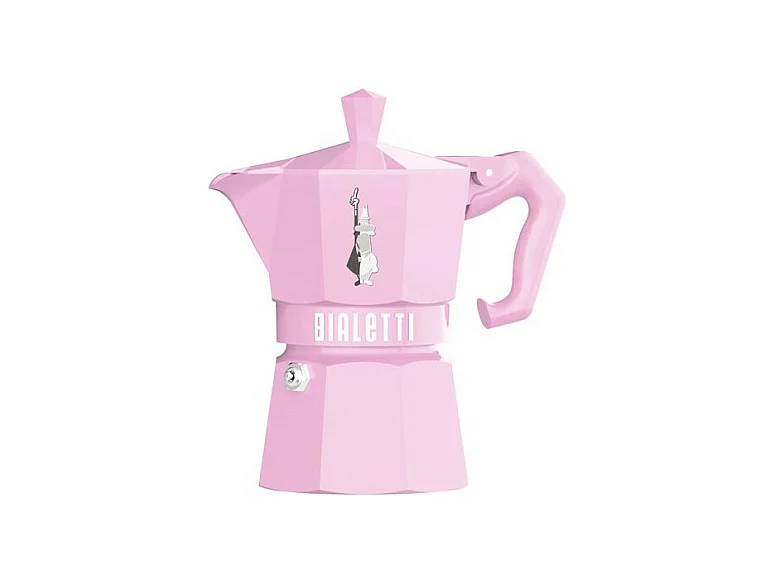 Cafetière Moka Exclusive Rose Pastel 3 tasses Bialetti - Collection Vintage