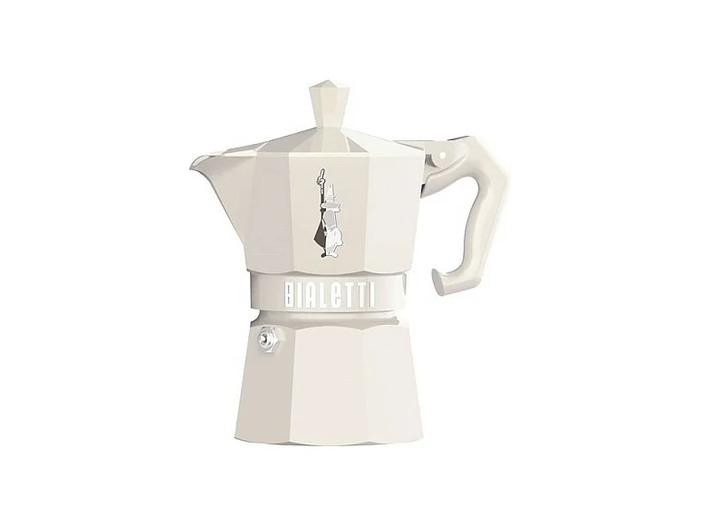 Cafetière Moka Exclusive 3T Crème Bialetti - Vintage Italiaanse Collectie