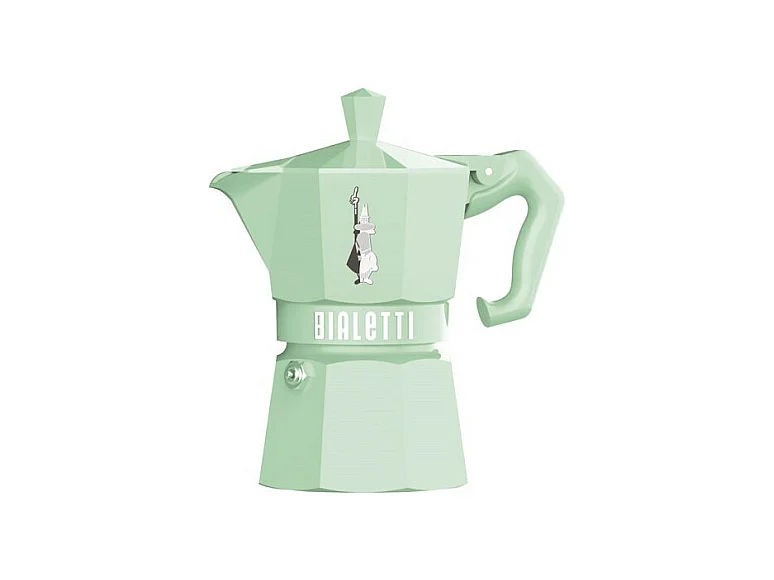 Cafetière Moka Exclusive 3T Vert Bialetti - Collection Vintage Italienne