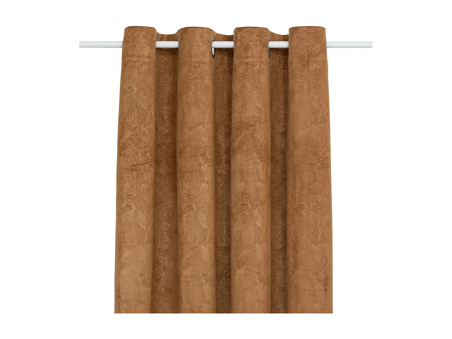 Rideau Occultant "Fujo" 135x260cm Cannelle