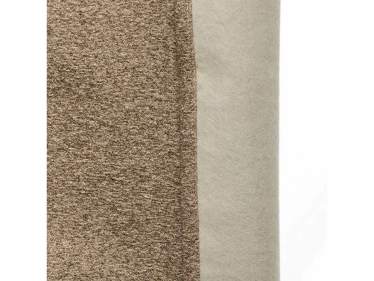 Rideau Occultant Isolant "Soana" 140x260cm Taupe