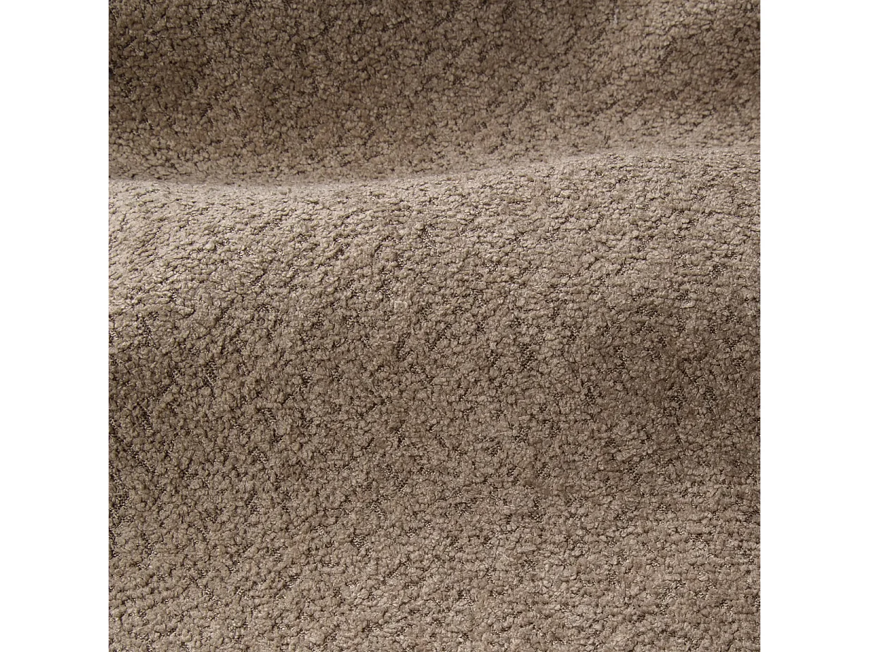 CANAPÉ D'ANGLE avec fonction de couchage 8 places Carpin U SALON, Marron