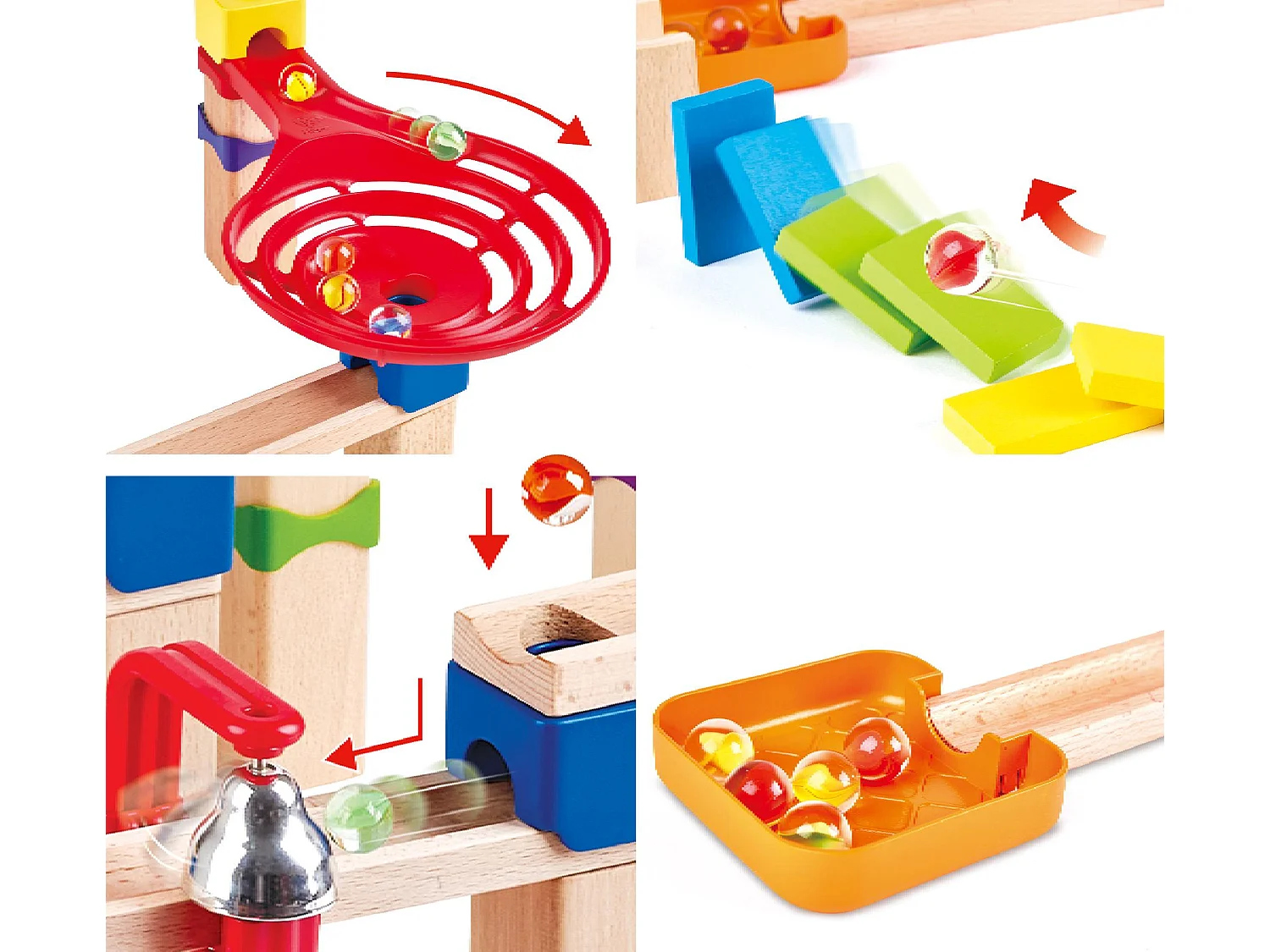 Dominó de rally circuito de mármol Marble run - A partir de 3 años