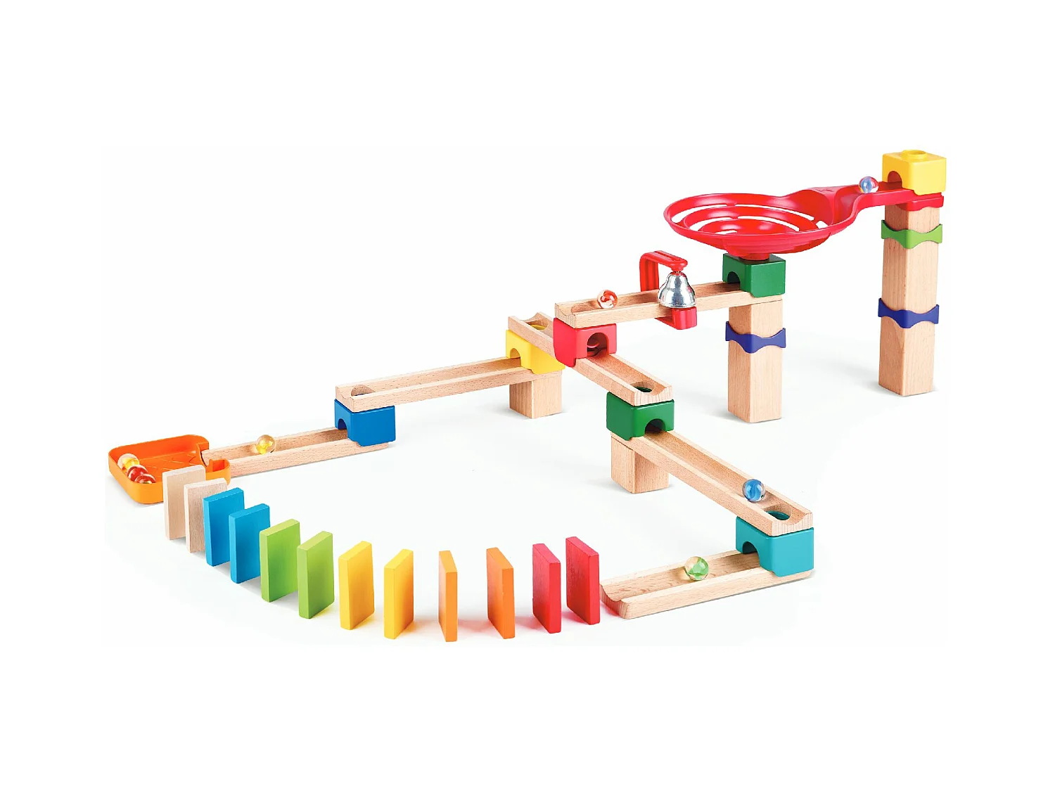 Marble run circuit de billes rallye dominos - À partir de 3 ans