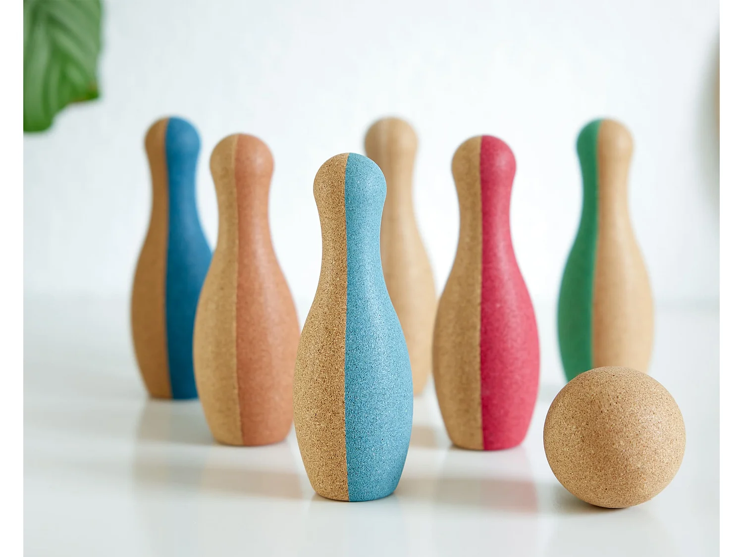 Korko - Set de bowling enfant - 6 quilles et 1 balles