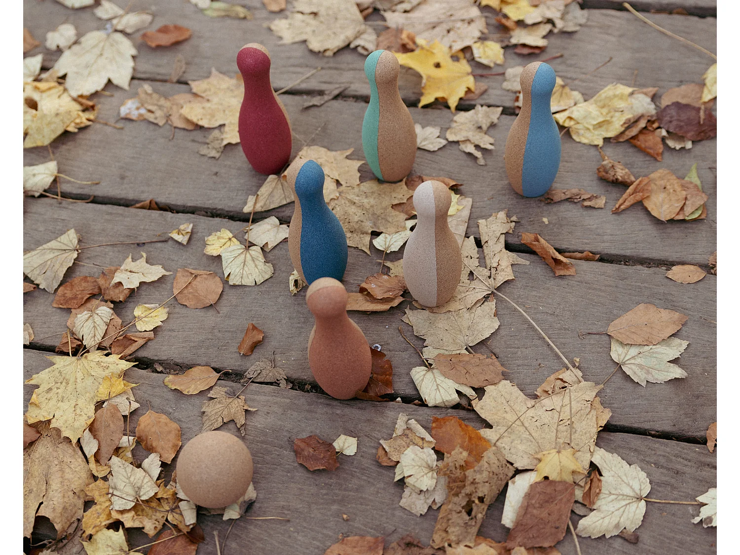 Korko - Set de bowling enfant - 6 quilles et 1 balles