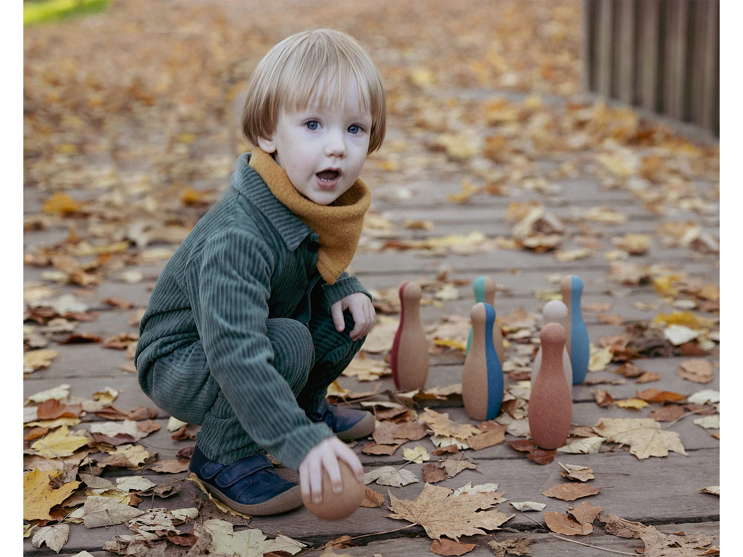 Korko - Set de bowling enfant - 6 quilles et 1 balles