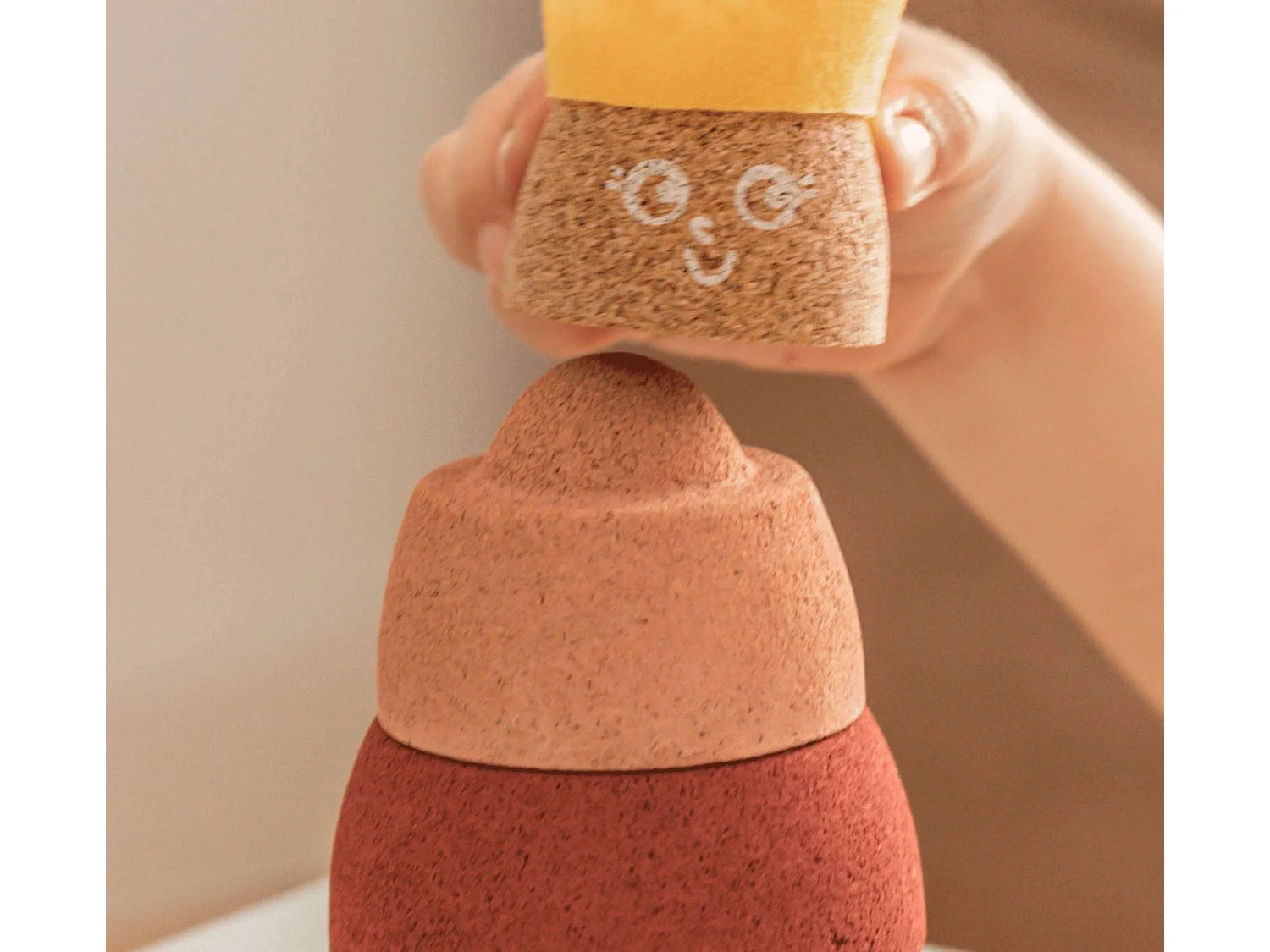 Queen Kork-Stapelspielzeug