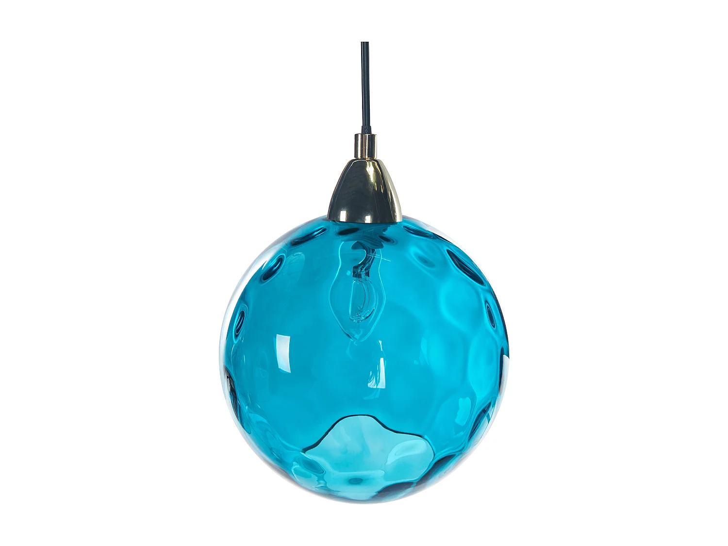 Lampa wisząca PABELLON Szkło Niebieski