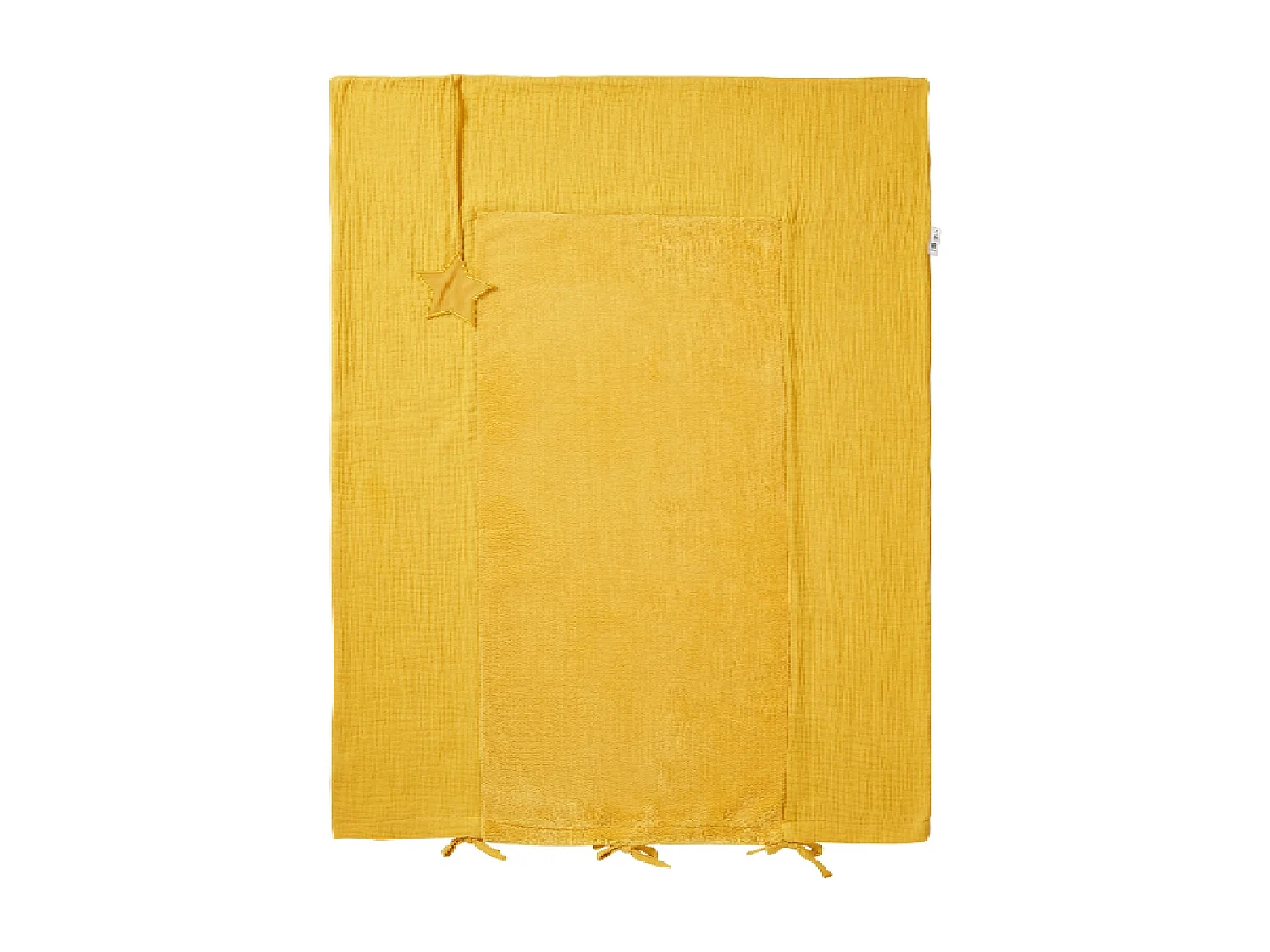 Coprifasciatoio 100% cotone Mix and Match - Senape - 60 x 80 cm