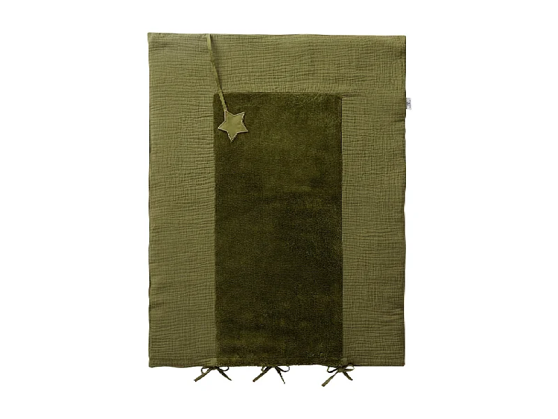 Bezug für Wickelauflage, 100 % Baumwolle Mix and Match - Farn - 60 x 80 cm