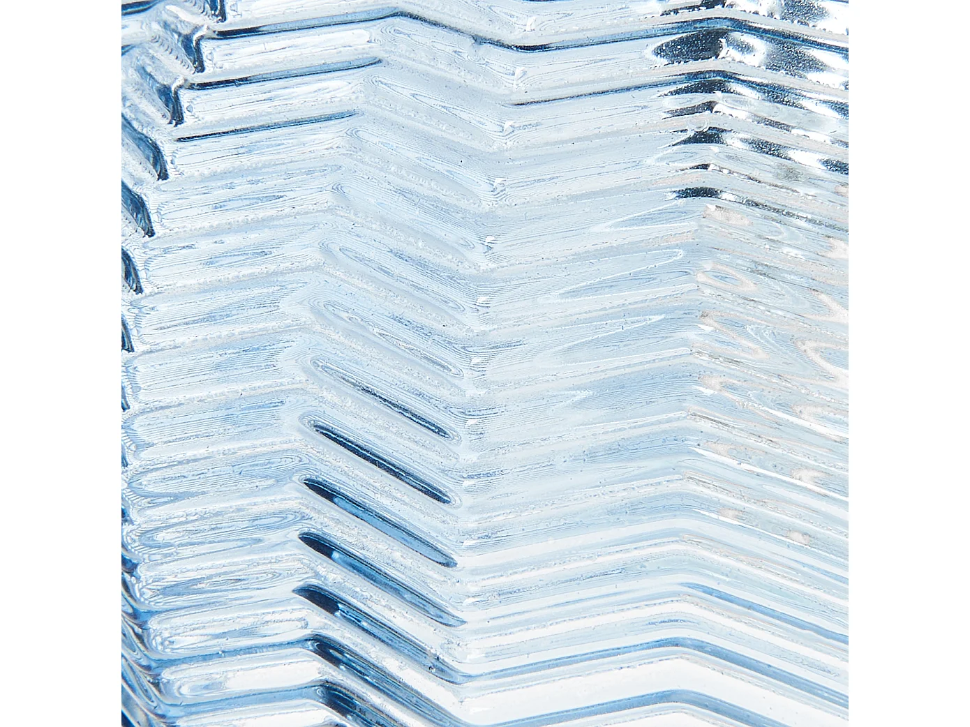 Lampe suspension KEILA Verre Bleu