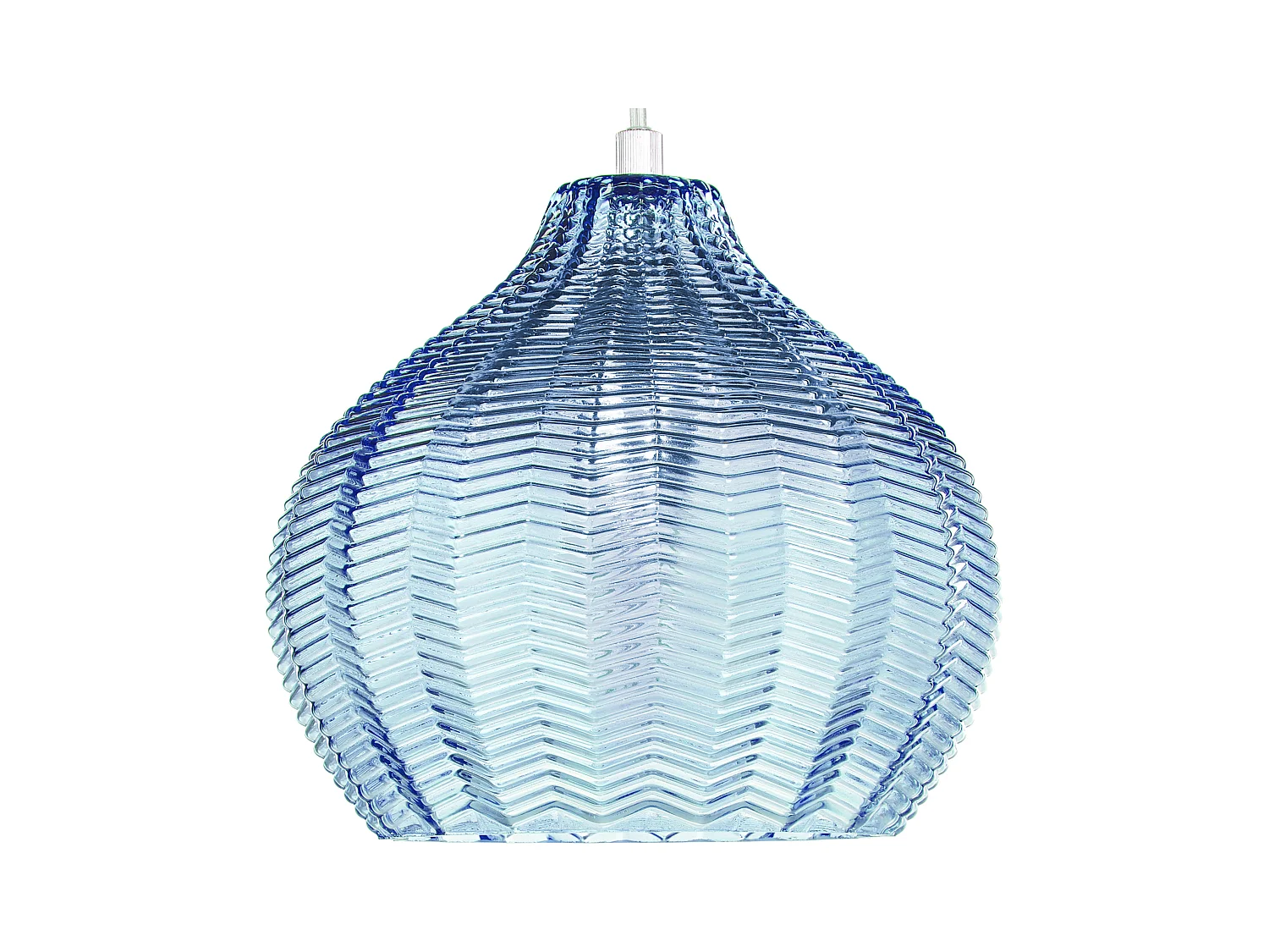 Hanglamp KEILA Glas Blauw