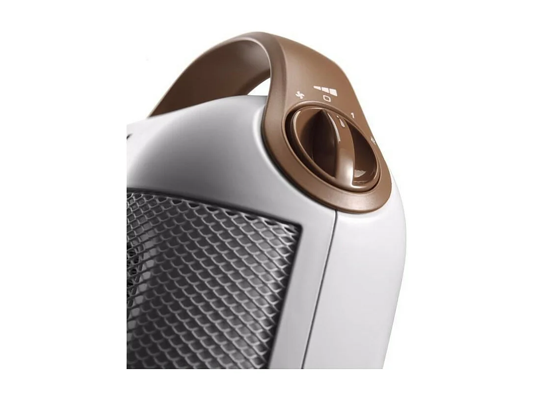 Keramische Ventilatorkachel De'Longhi HFX30C18 1800W Wit - 2 Vermogensniveaus, Instelbare Thermostaat, Zomer Ventilatie