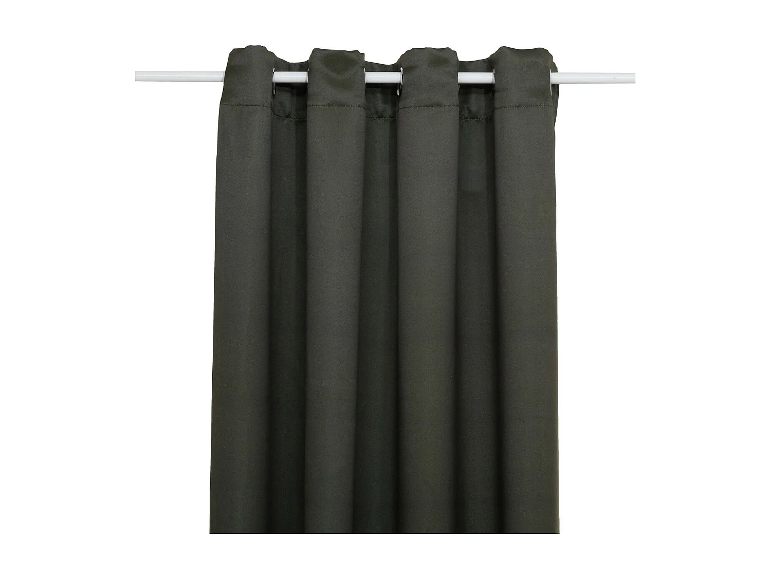 Lot de 2 Rideaux Occultants "Kerry" 135x240cm Vert Kaki