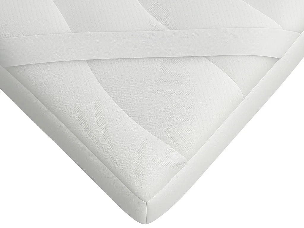 Surmatelas 140 x 190 cm mousse déhoussable coutil bambou ép.5cm - KORAGA de YSMÉE