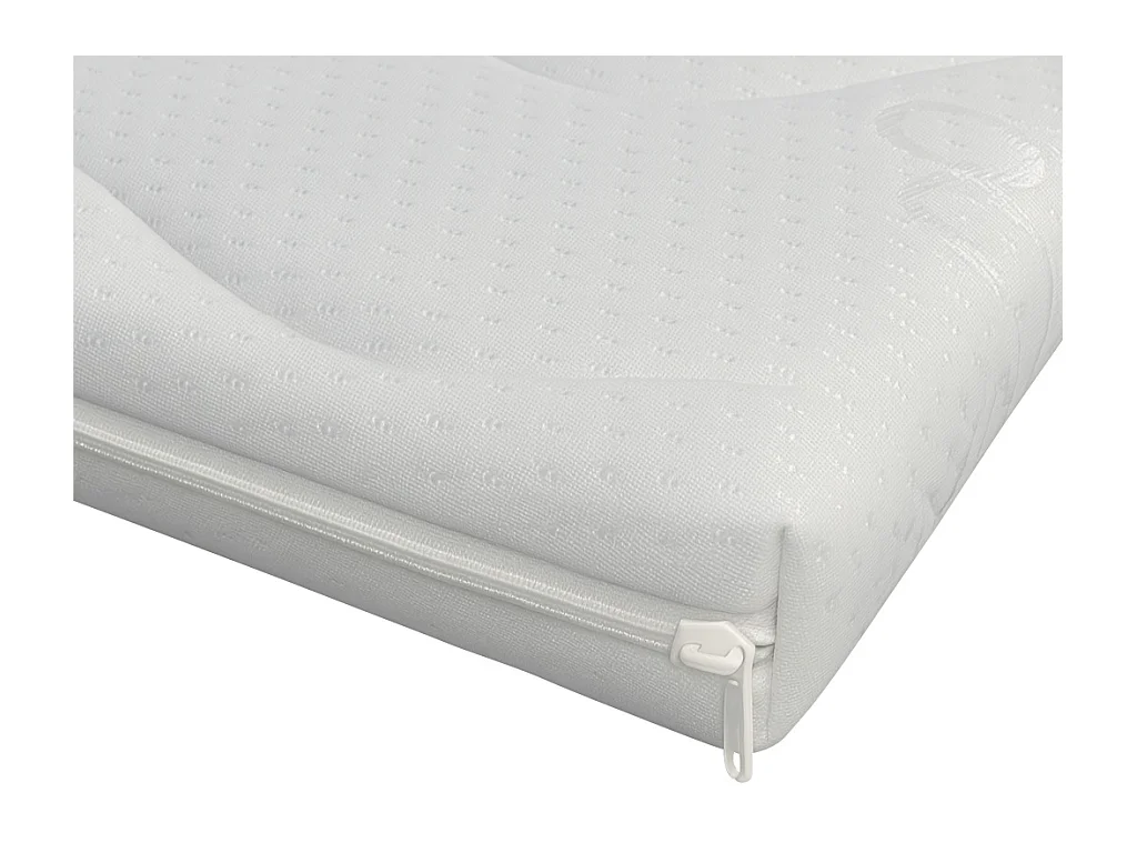 Surmatelas 160 x 200 cm mousse déhoussable coutil bambou ép.5cm - KORAGA de YSMÉE