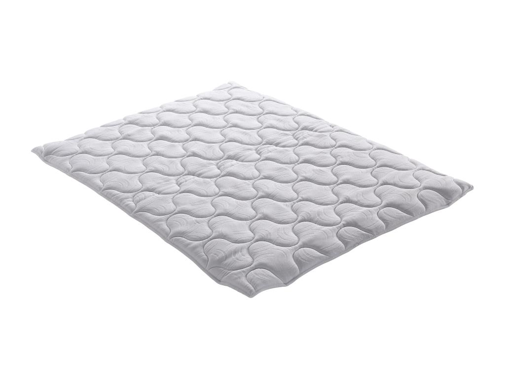 Matratzenauflage 140 x 190 cm - Memoryschaum - Höhe 5 cm - NAKARA von YSMÉE günstig online kaufen