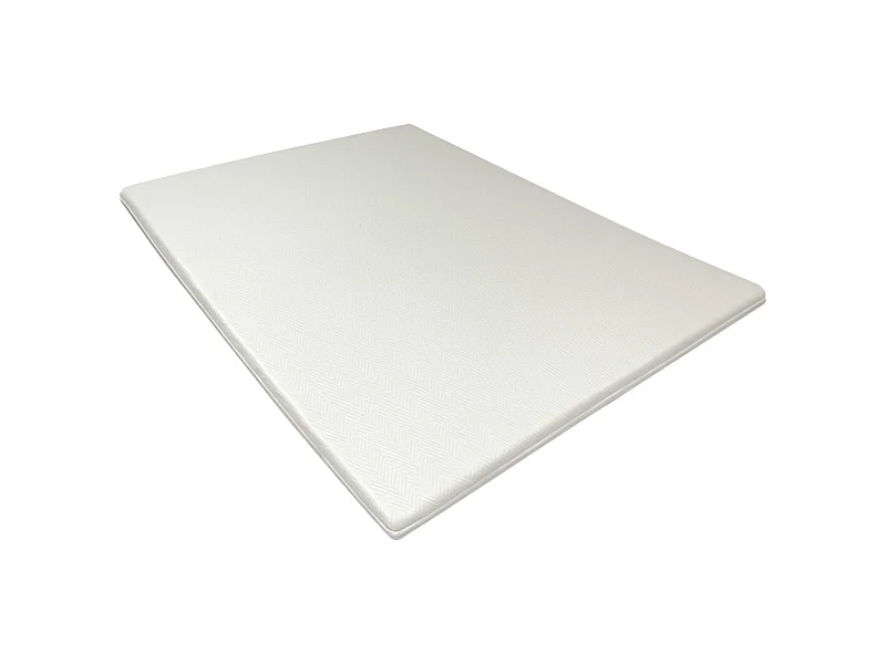 Matratzenauflage 140 x 190 cm - Memoryschaum - Abnehmbarer Bezug - Höhe 5 cm - NAJOON von YSMÉE