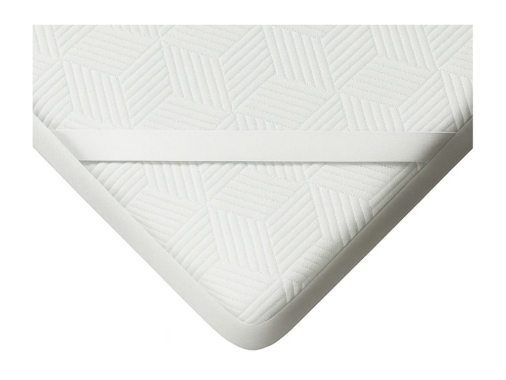 Topmadrass 140 x 190 cm aftageligt memoryskum 5 cm tyk - NAJOON fra YSMÉE