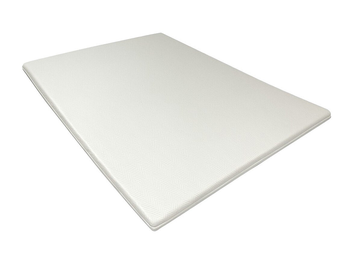 Matratzenauflage 140 x 190 cm - Memoryschaum - Abnehmbarer Bezug - Höhe 5 c günstig online kaufen