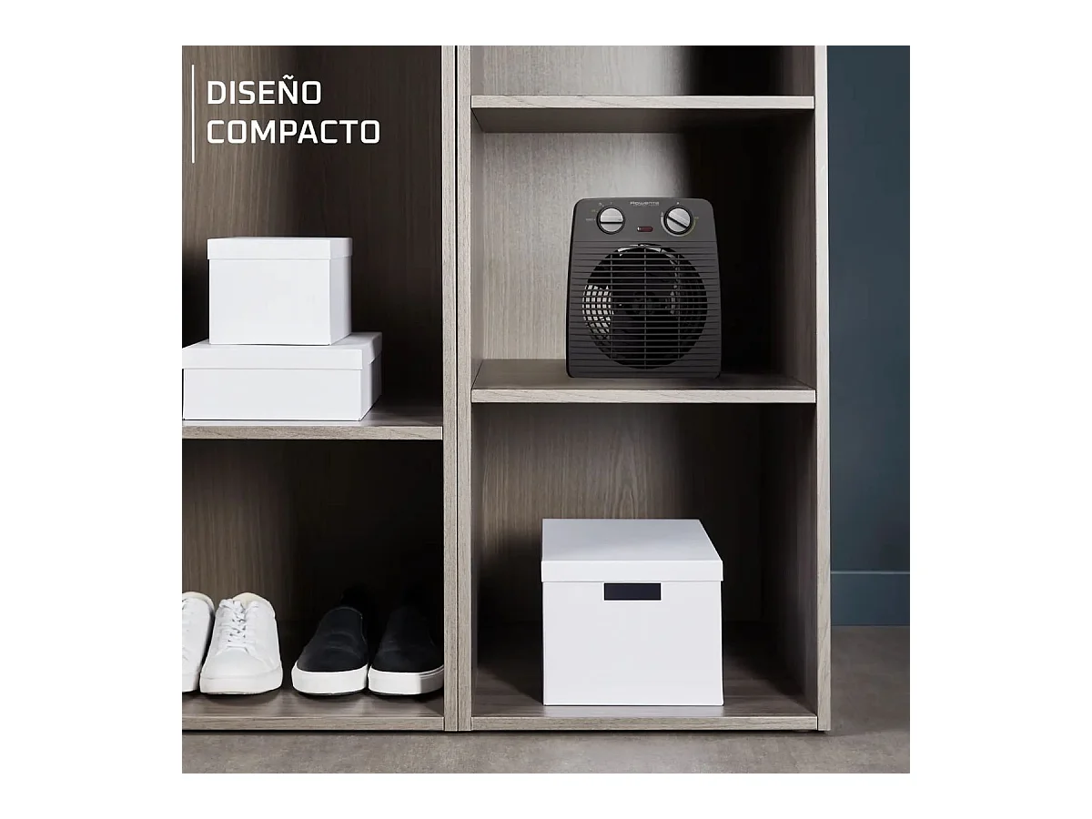 Kompakter Heizlüfter 2000W Schwarz Rowenta SO2210F0