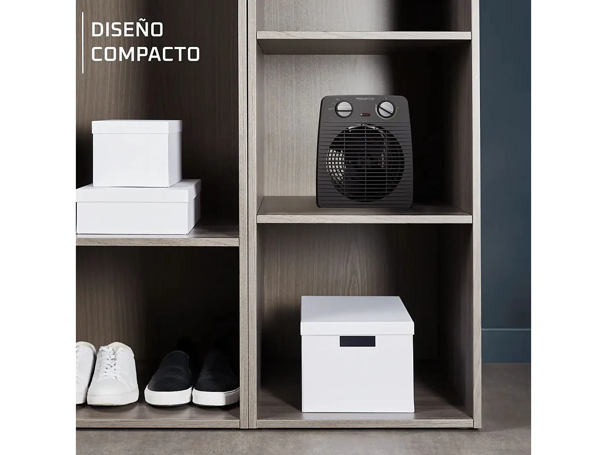 Compacte Ventilatorkachel 2000W Zwart Rowenta SO2210F0